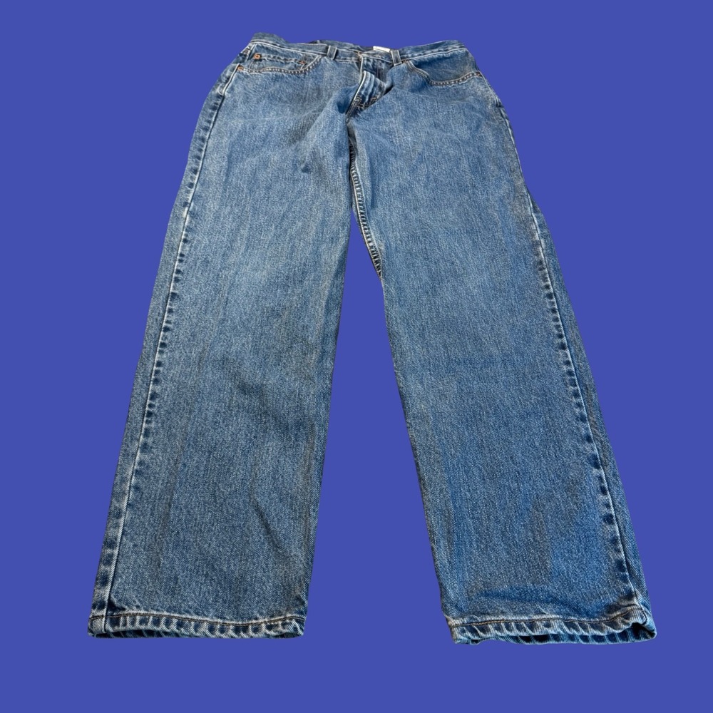 Vintage Levis 550 Jeans Mens 33x30 Blue Denim Relaxed Fit Straight Leg
